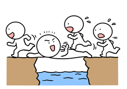 at any costのイラスト